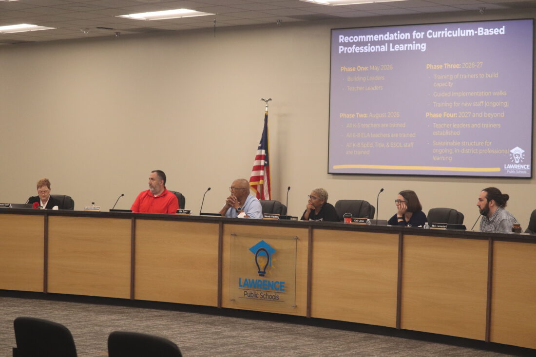Lawrence school board members approve bus services contract with new ...